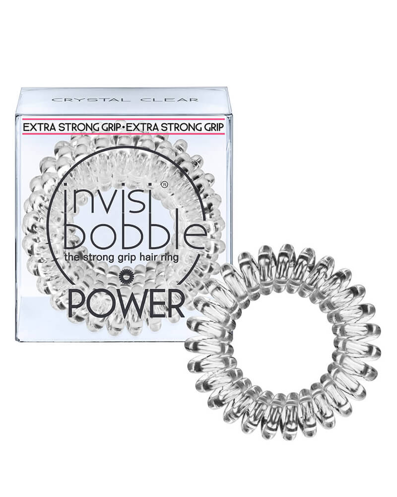 Invisibobble Power Crystal Clear   3 stk.