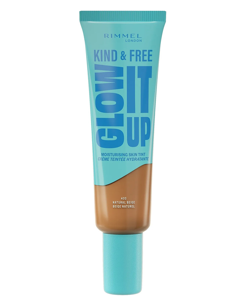 Rimmel London Kind & Free Glow It Up Moisturising Skin Tint 400 Natural Beige 30 ml