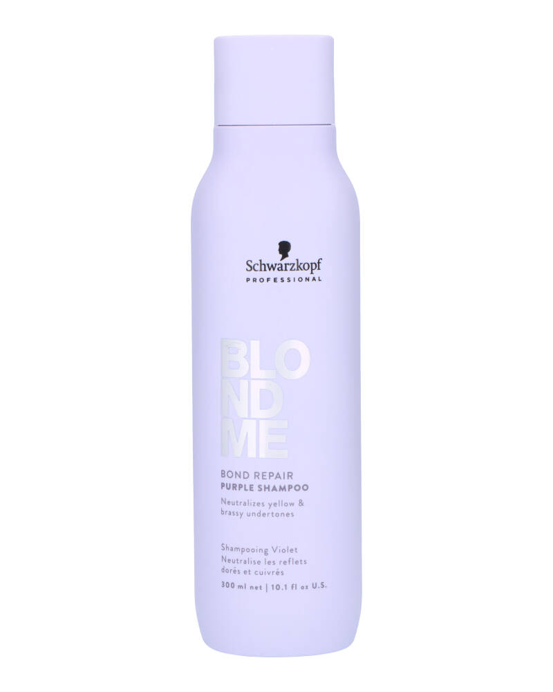 Schwarzkopf BLONDME Bond Repair Purple Shampoo 300 ml