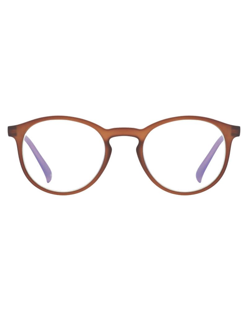 PREGO - Brown Recycled PC - Readers Blue Light