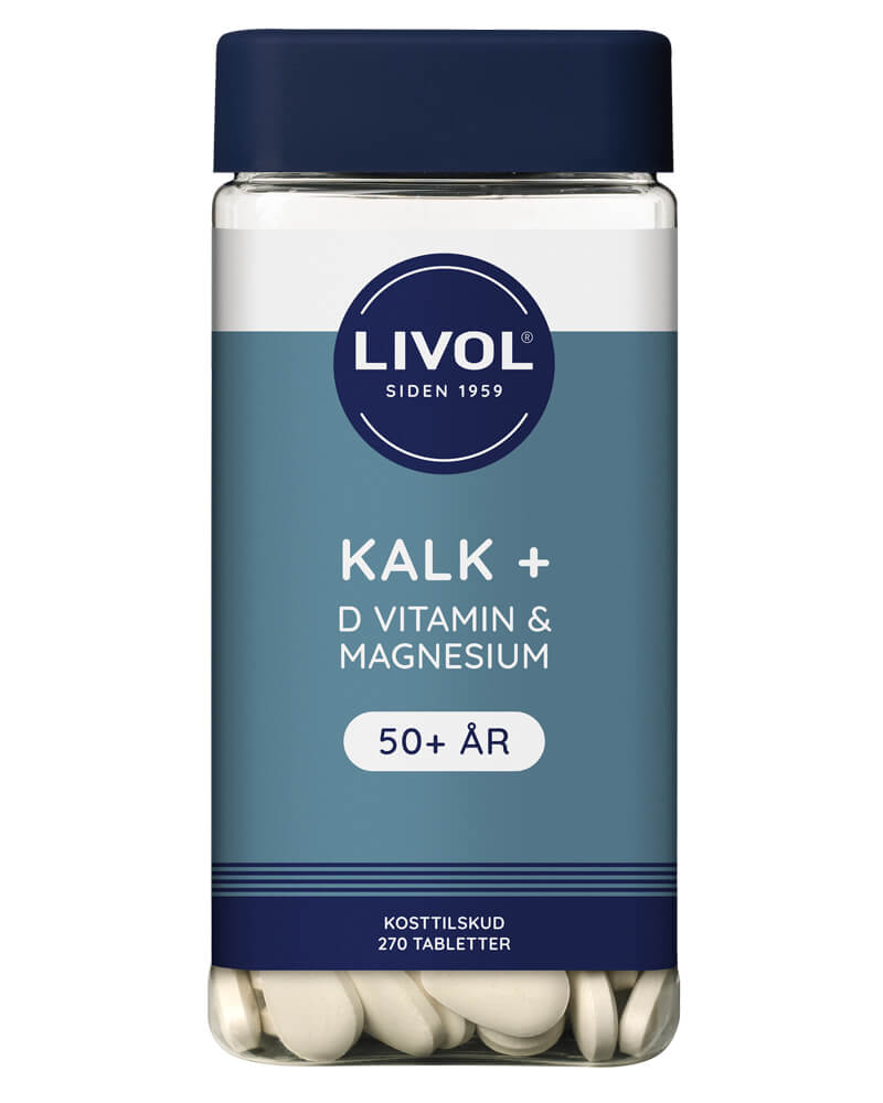 Livol Kalk + D Vitamin & Magnesium 270 stk.