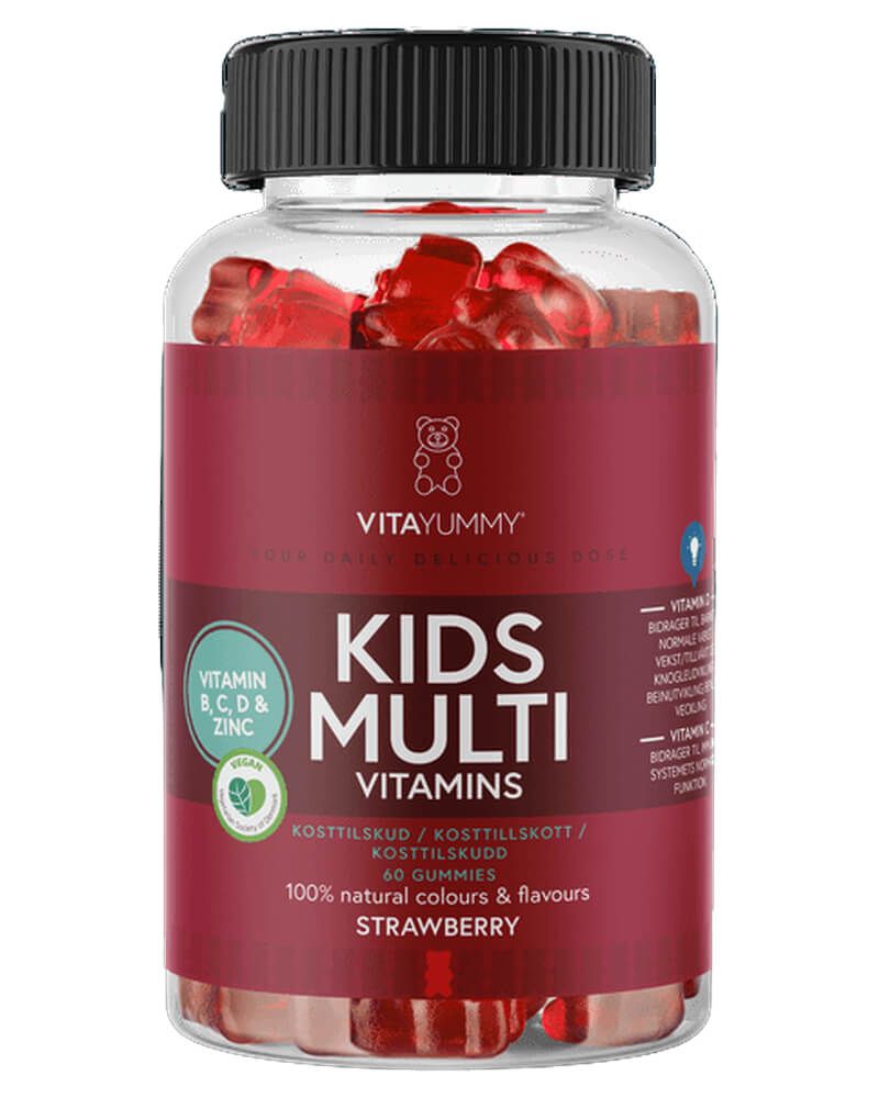 Vitayummy Kids Multi Vitamins & Minerals Strawberry 150 g 60 stk.