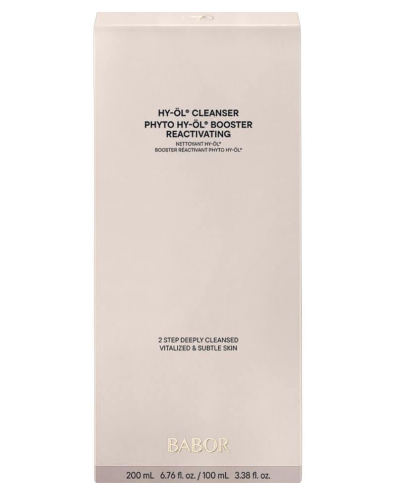 Babor HY-ÖL Cleanser & Phyto HY-ÖL Booster Reactivating Set 300 ml 2 stk.