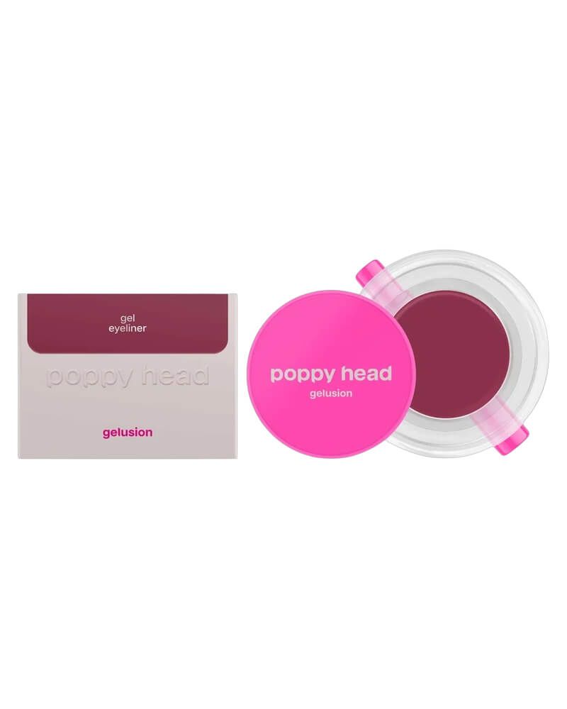 Poppy Head Gelusion Eyeliner in Gel with Brush 5 g