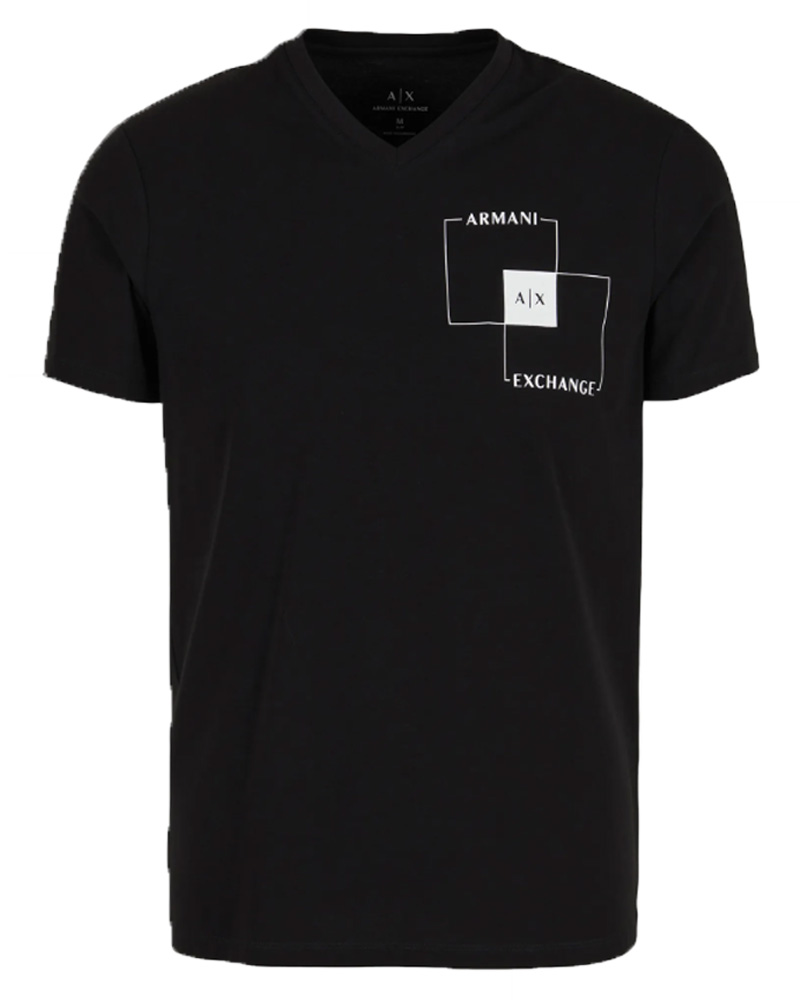 Armani Exchange Mann T-Shirt Schwarz XL