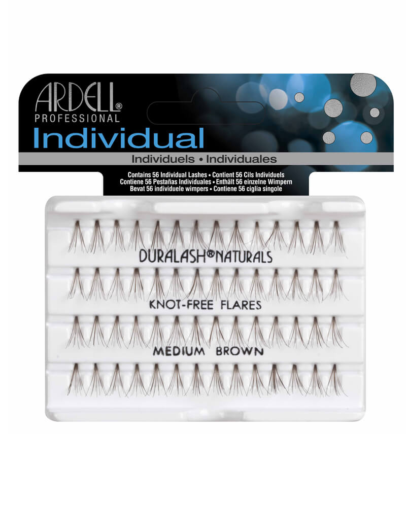 Ardell Individuals DuraLash Knot-Free – Medium Brown 56 stk.