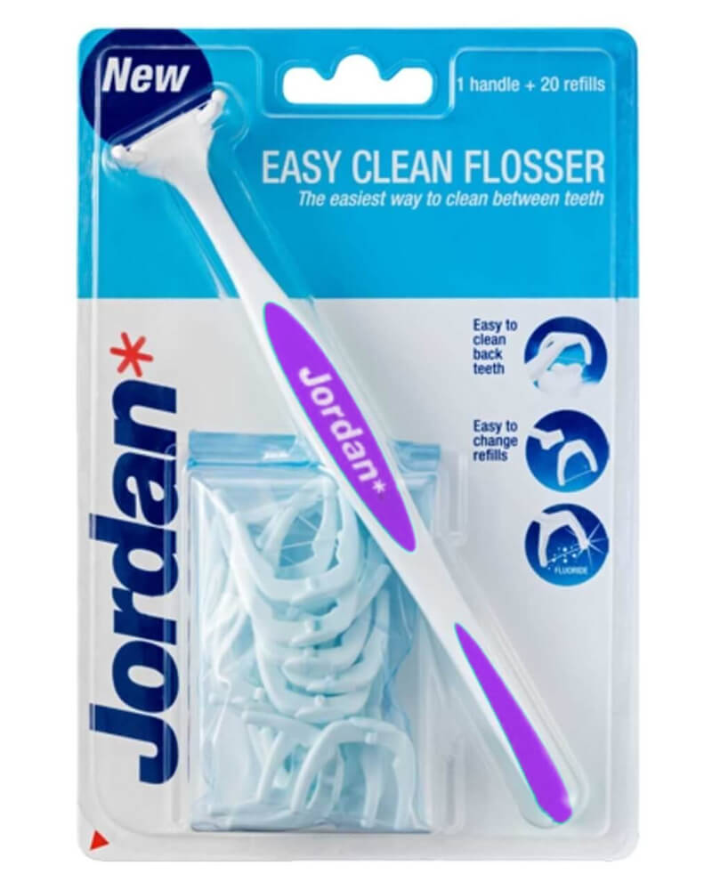 Jordan Easy Clean Flosser Purple 20 stk.