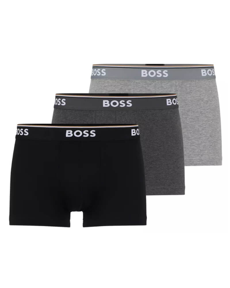 Hugo Boss 3er Pack Boxershorts Trunks Black GroBe L