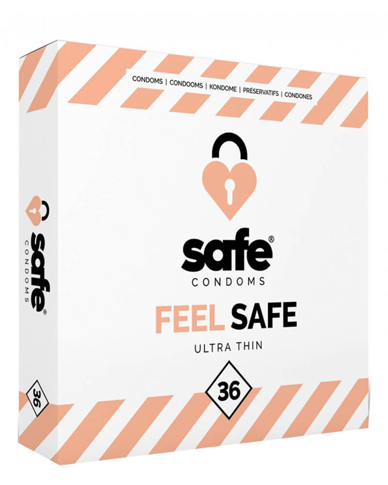 Safe Ultra Thin Feel Safe Condoms 36 pcs. (U) 36 stk.