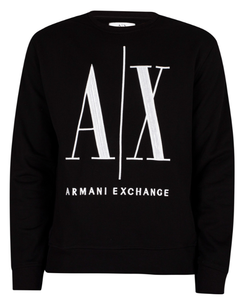 Armani Exchange Mann Sweatshirt Schwarz XL