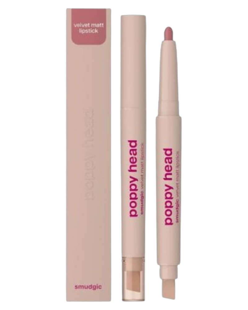 Poppy Head Smudgic Velvet Matt Lipstick - 06 Charm Whisper 0 g