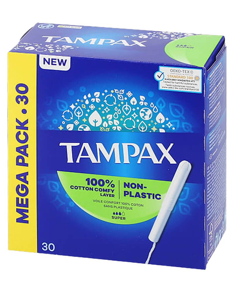 Tampax Tampons Cardboard Applicator Super 30 stk.
