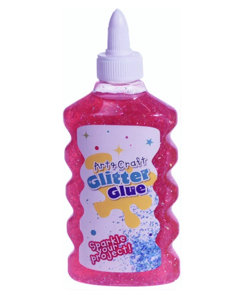 Krea Glitter Kleber Pink 180 ml