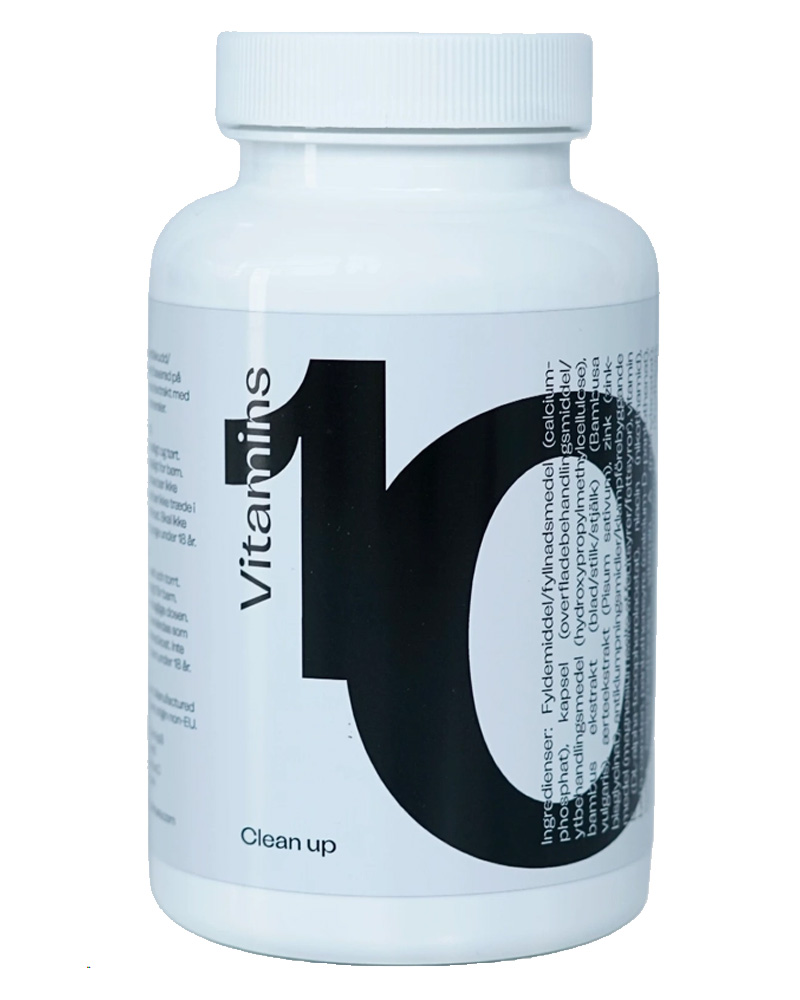 Clean Up Hair Vitamins 10 120 stk.