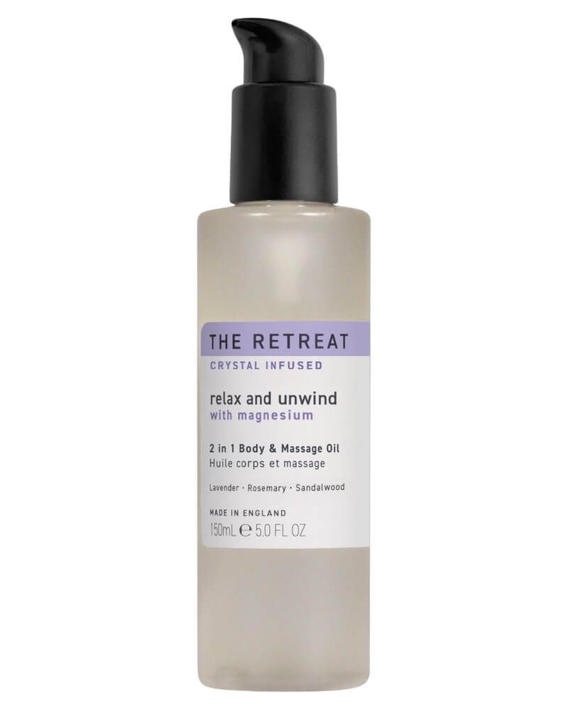 The Retreat Relax & Unwind 2‑in‑1 Body & Massage Oil 150 ml