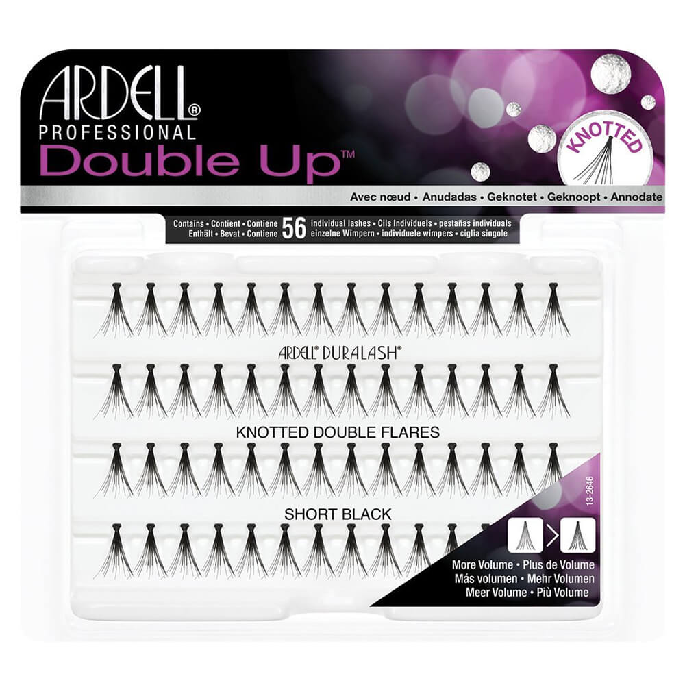 Ardell Double Up DuraLash Knotted – Short Black