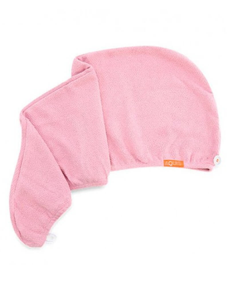 Aquis Hair Turban Lisse Prime - Desert Rose