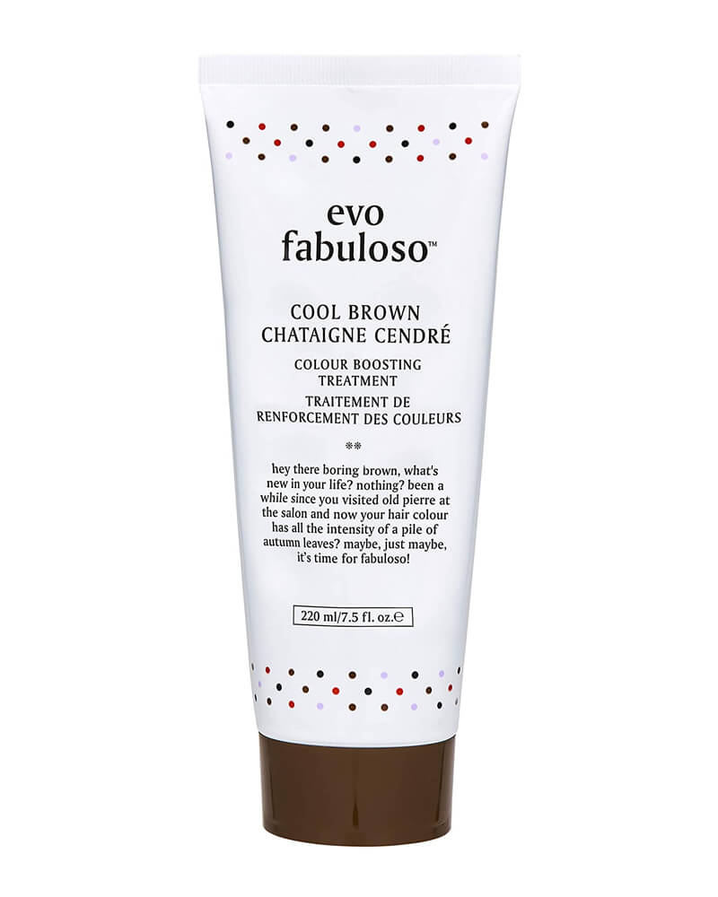 EVO Fabuloso Cool Brown Chataigne Cendré Colour Boosting Treatment 220 ml