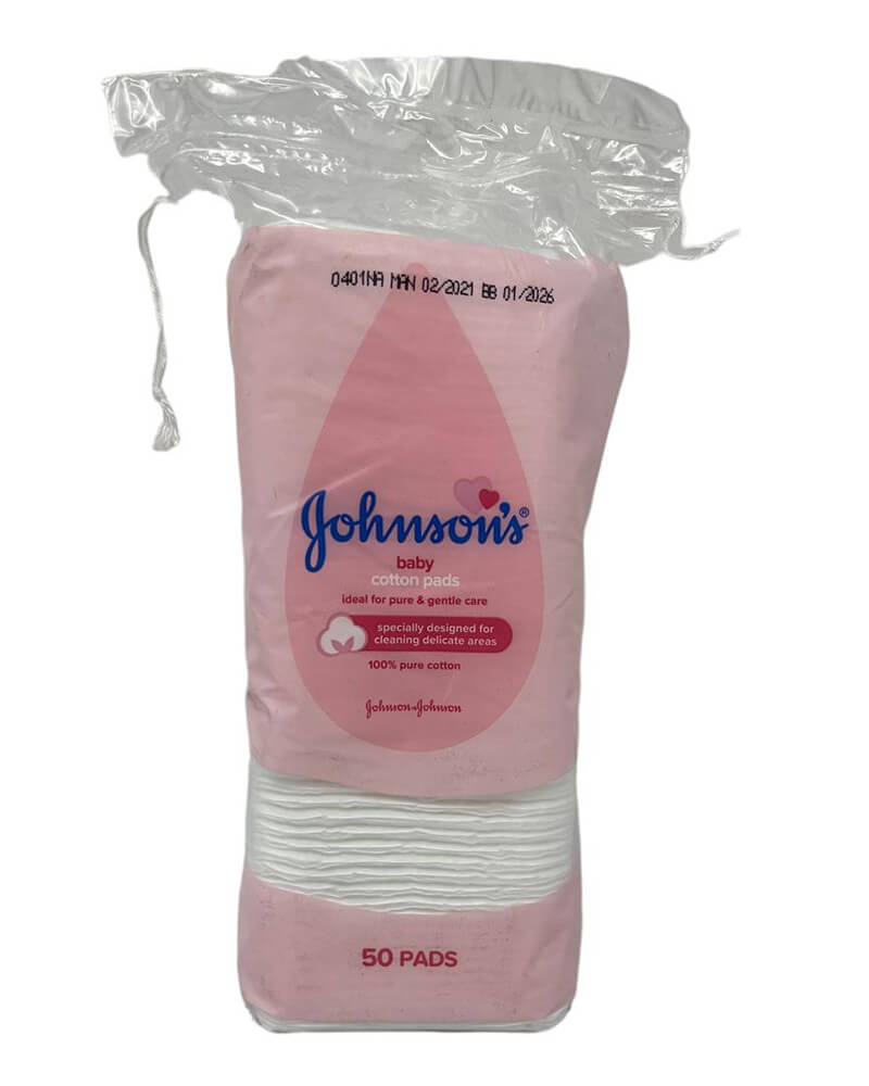 Johnson´s Baby Cotton Pads   50 stk.