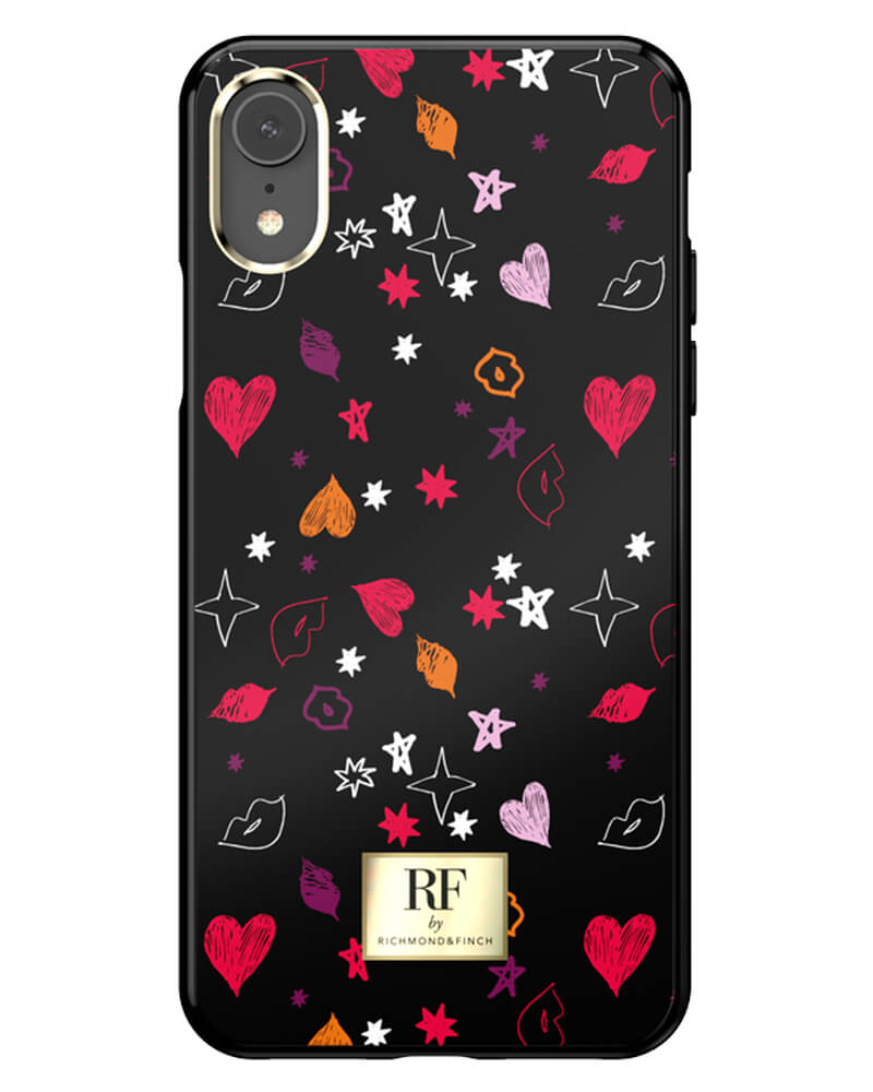 Richmond & Finch RF By Richmond And Finch Heart And Kisses iPhone Xr Cover