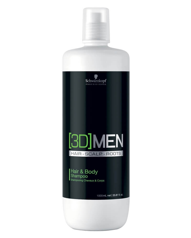 SCHWARZKOPF [3D]MEN Hair & Body Shampoo 1000 ml