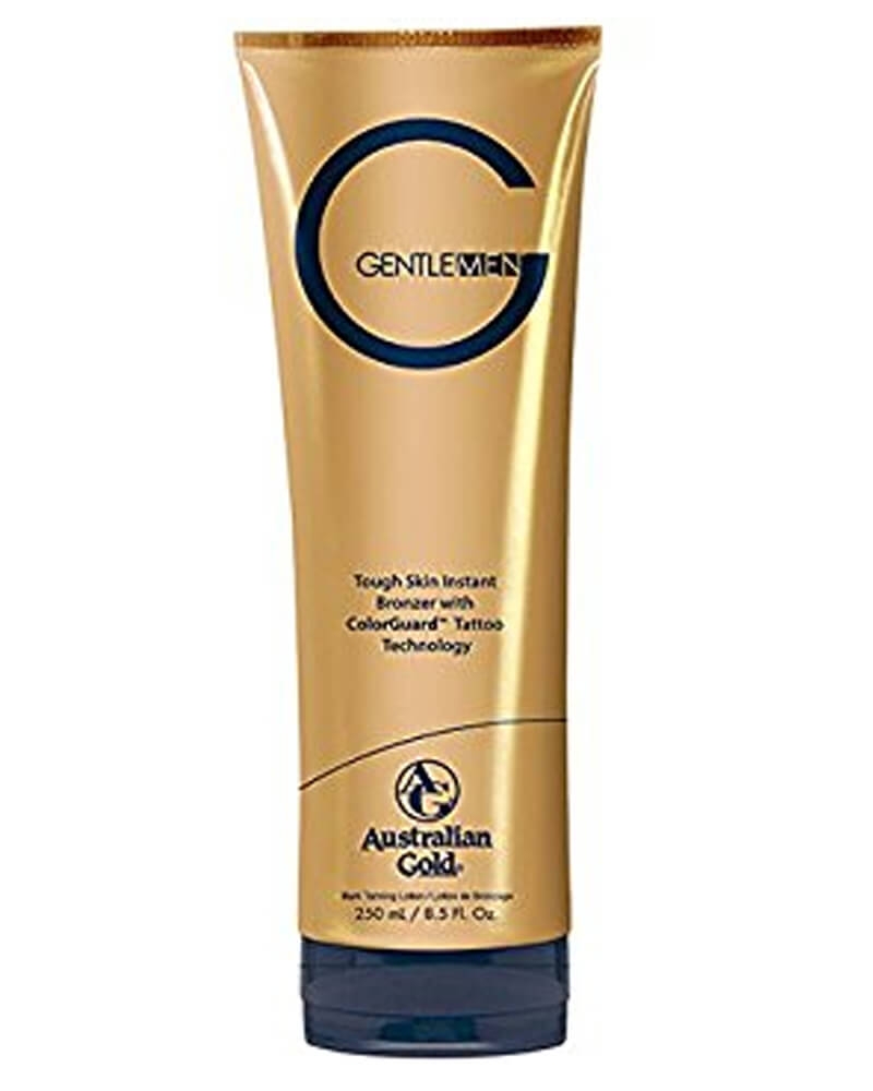 Australian Gold Gentlemen – Tough Skin Instant Bronzer With ColorGuard Tattoo Technology (U) 250 ml