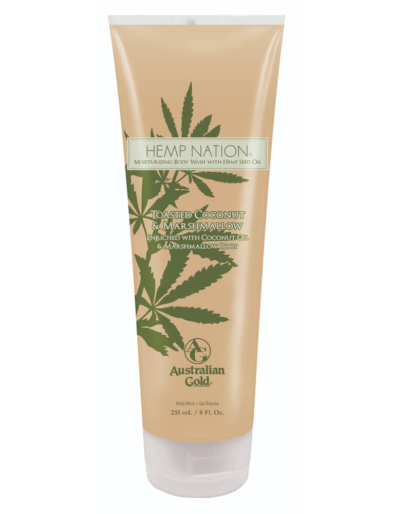 Australian Gold Hemp Nation Toasted Coconut & Marshmallow Body Wash (U) 235 ml