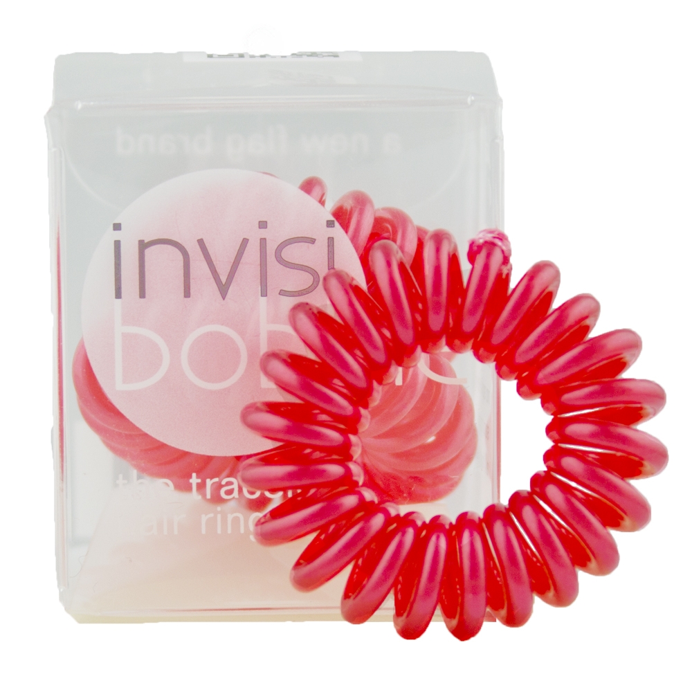 Invisibobble Rot   3 stk.
