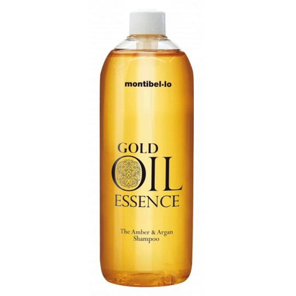 MONTIBELLO Gold Oil Essence Amber And Argan Shampoo 1000 ml