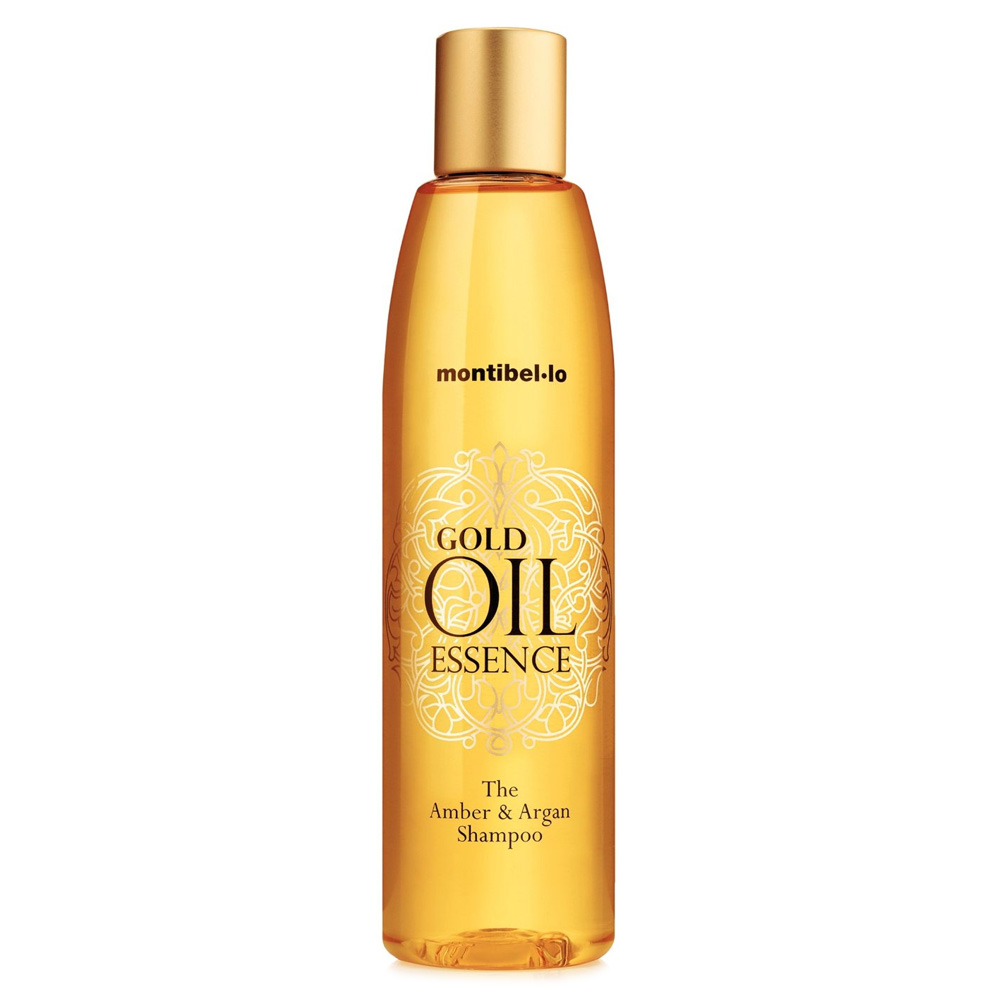 MONTIBELLO Gold Oil Essence Amber And Argan Shampoo 250 ml