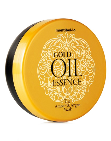 MONTIBELLO Gold Oil Essence The Amber And Argan Mask 200 ml