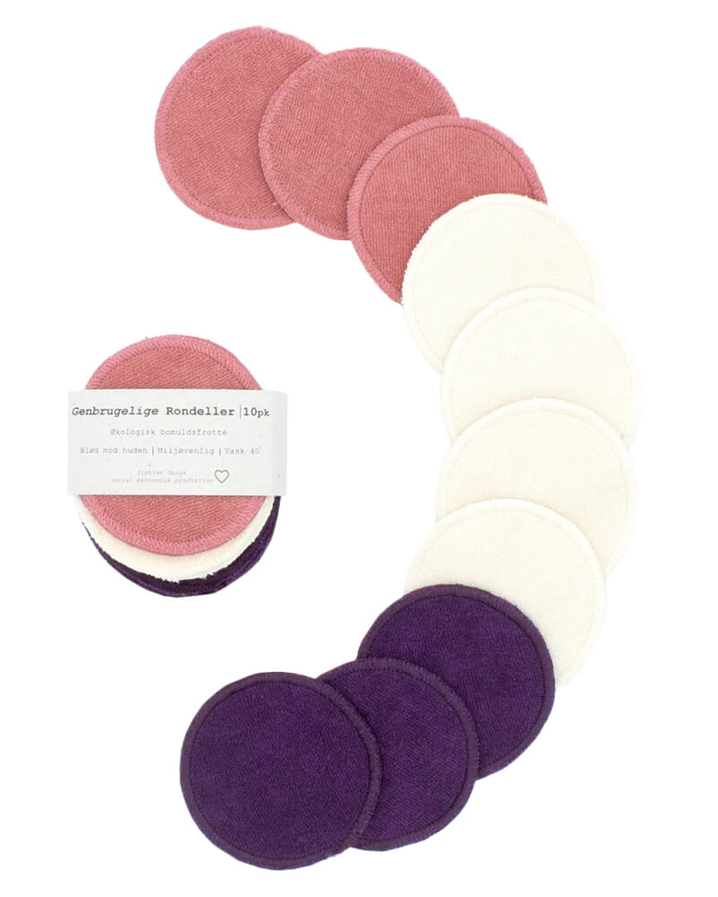 Recyclable Pad Multi Color 10 stk.