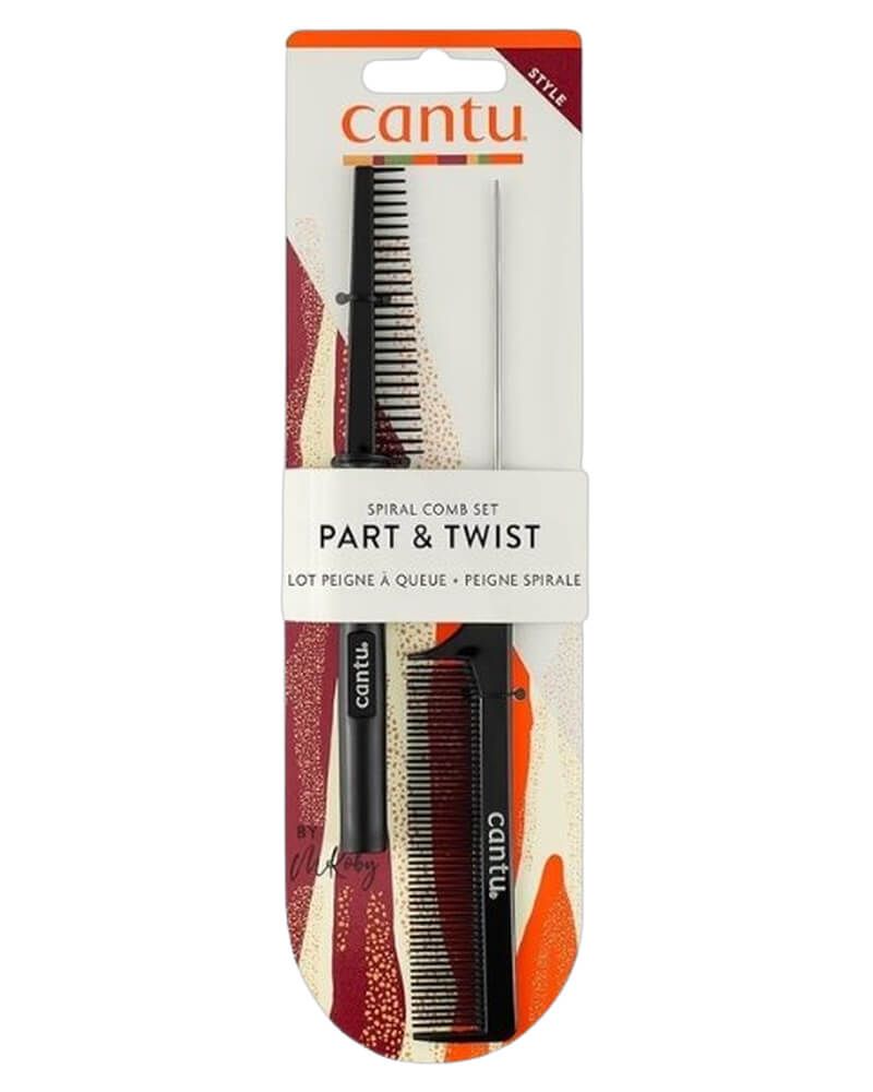 Cantu Style Part & Twist Comb Set 2 stk.