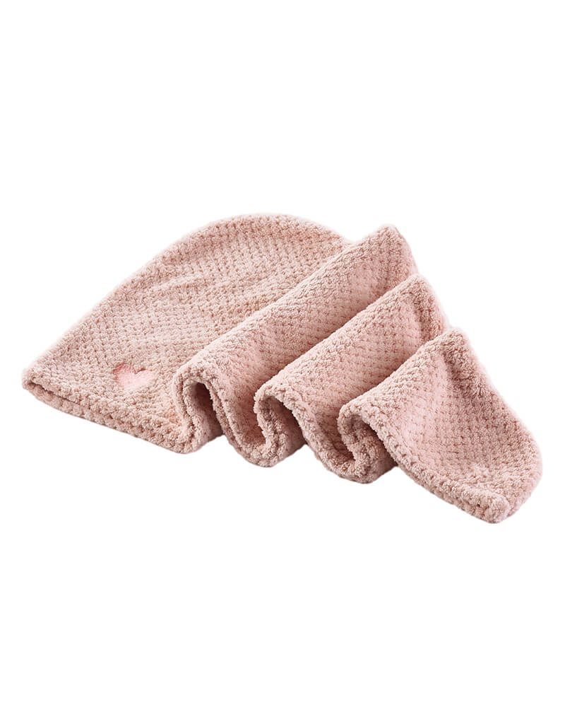 Yuaia Haircare Microfiber Haartuch Rosa