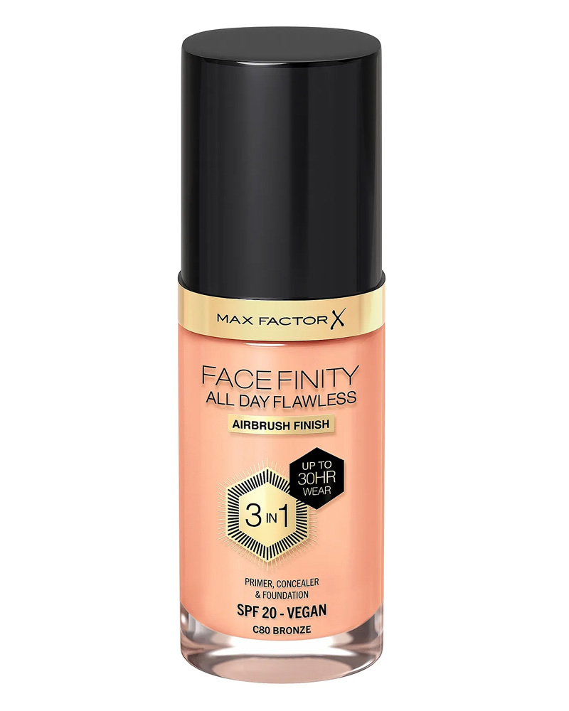 Max Factor Facefinity All Day Flawless 3In1 Foundation C80 Bronze 30 ml