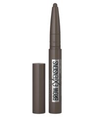 Maybelline Brow Extensions Fiber Pomade Crayon 07 Black Brown