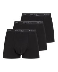 Calvin Klein Icon Cotton Stretch Relaxed Fit Trunks 3-Pack Sort XS