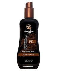 Australian Gold Dark Tanning Accelerator Spray Gel with Bronzer