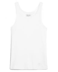 Calvin Klein Scoop Neck Tank Top Hvid - M