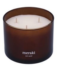 Meraki Scented Candle Dark Wood