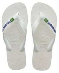 Havaianas Brasil Logo White BR 39/40