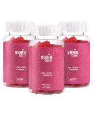  3 x Yuaia Haircare Collagen Gummies