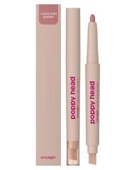Poppy Head Smudgic Velvet Matt Lipstick 04 Bare Illusion