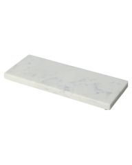 Marble Board White 25X10X1,5cm