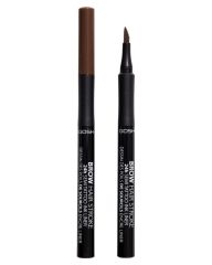 Gosh Brow Hair Stroke 24H Semi Tattoo Ink Liner 003 Dark Brown