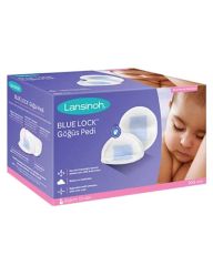 Lansinoh Blue Lock - 100 Disposable Breast Pads