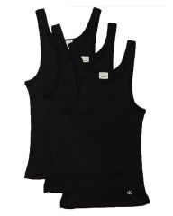 Calvin Klein Scoop Neck Tank Top Sort - M