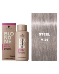 Schwarzkopf BLONDME Glow Toner 9-21 Steel
