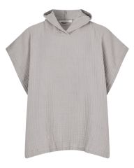 Lille Kanin Poncho Muslin Brown Smoke 1-3 years