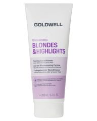 Goldwell Dualsenses Blondes & Highlights Toning Conditioner (Purple)